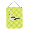CarolineS Treasures Muscovy Duck Green Metal Print, 16Hx12W, Multicolor