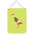CarolineS Treasures Indian Runner Duck Green Metal Print, 16Hx12W, Multicolor