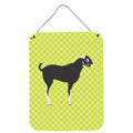 CarolineS Treasures Black Bengal Goat Green Metal Print, 16Hx12W, Multicolor