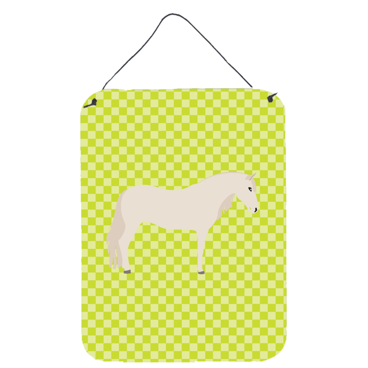 CarolineS Treasures Paso Fino Horse Green Metal Print, 16Hx12W, Multicolor