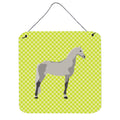 CarolineS Treasures Green Orlov Trotter Horse Metal Print, 6Hx6W