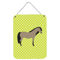CarolineS Treasures Welsh Pony Horse Green Metal Print, 16Hx12W, Multicolor