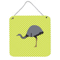 CarolineS Treasures Green Rhea Metal Print, 6Hx6W
