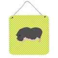 CarolineS Treasures Green Vietnamese Potbellied Pig Metal Print, 6Hx6W