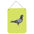 CarolineS Treasures Racing Pigeon Green Metal Print, 16Hx12W, Multicolor