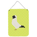 CarolineS Treasures Nun Pigeon Green Metal Print, 16Hx12W, Multicolor
