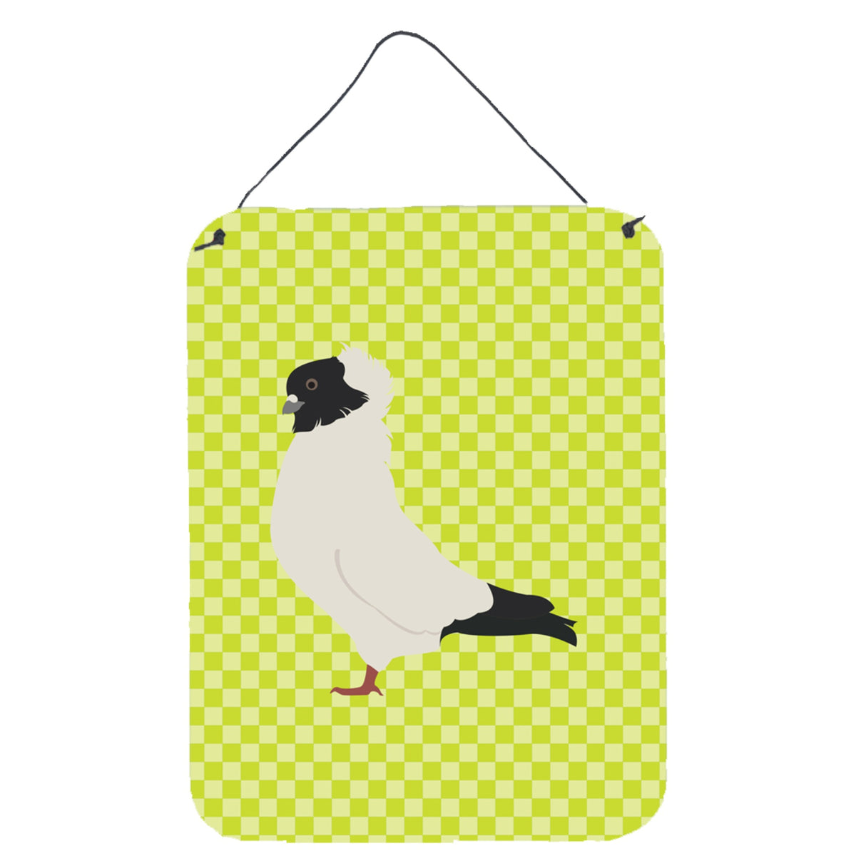 CarolineS Treasures Nun Pigeon Green Metal Print, 16Hx12W, Multicolor