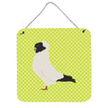 CarolineS Treasures Green Nun Pigeon Metal Print, 6 Inch  Inch  H X 6 Inch  Inch  W
