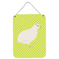 CarolineS Treasures Texas Quail Green Metal Print, 16Hx12W, Multicolor
