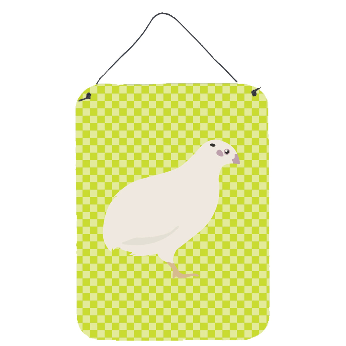 CarolineS Treasures Texas Quail Green Metal Print, 16Hx12W, Multicolor