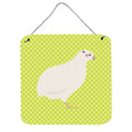 CarolineS Treasures Green Texas Quail Metal Print, 6 Inch  Inch  H X 6 Inch  Inch  W
