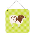 CarolineS Treasures Green Jacob Sheep Metal Print, 6 Inch  Inch  H X 6 Inch  Inch  W