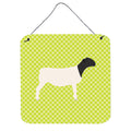 CarolineS Treasures Green Dorper Sheep Metal Print, 6 Inch  Inch  H X 6 Inch  Inch  W