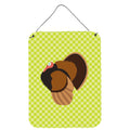 CarolineS Treasures Bronze Turkey Green Metal Print, 16Hx12W, Multicolor