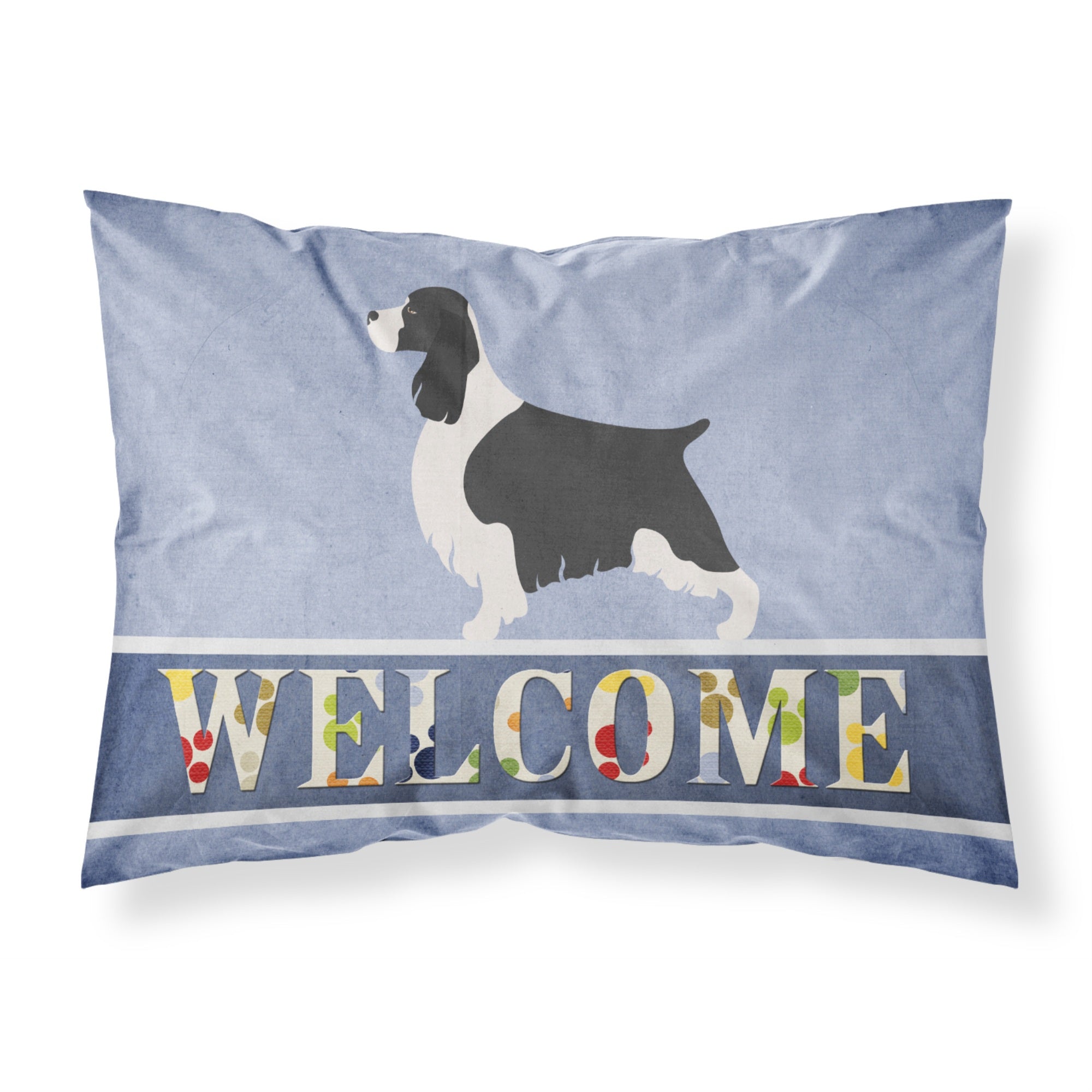 'Caroline'S Treasures English Springer Spaniel Welcome Pillowcase, Standard,'
