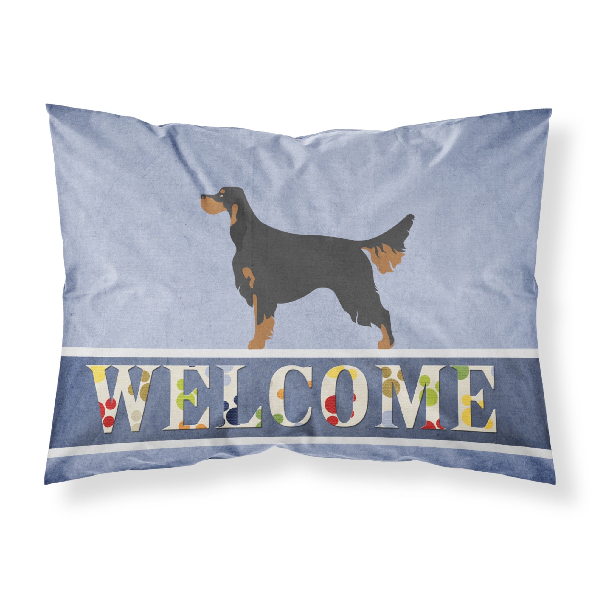 'Caroline'S Treasures Welcome Gordon Setter Pillowcase, Standard'