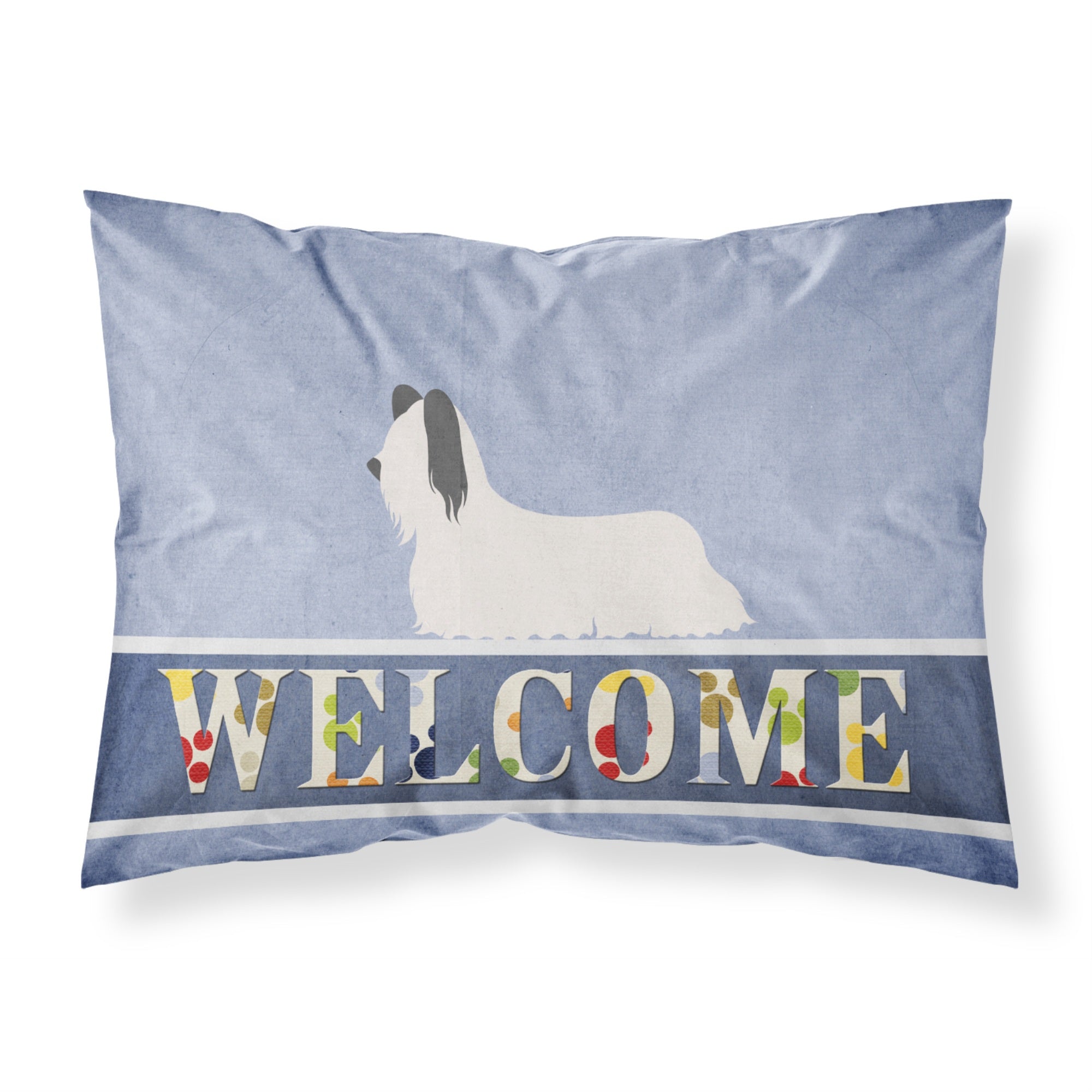 'Caroline'S Treasures Welcome Skye Terrier Pillowcase, Standard'