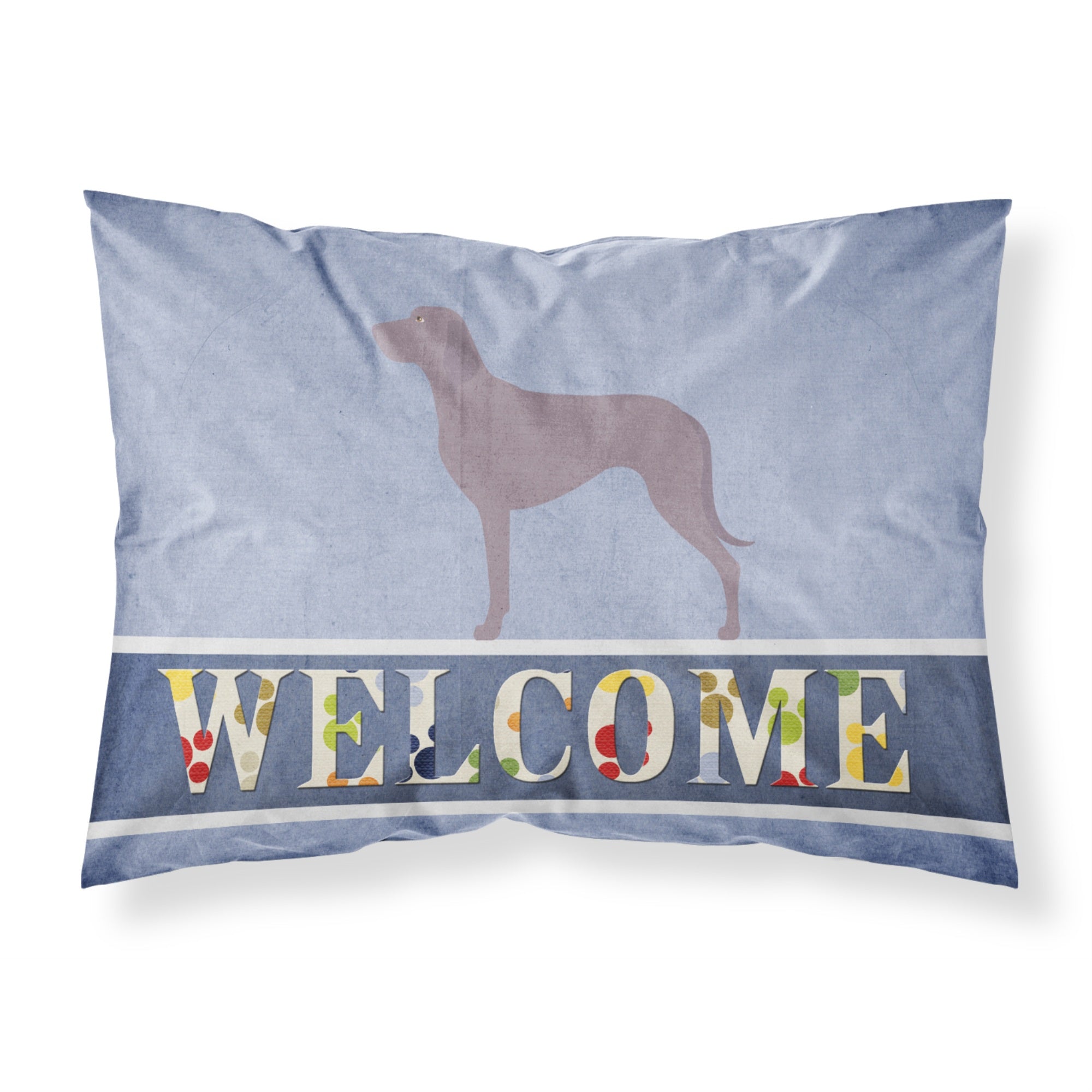 'Caroline'S Treasures Weimaraner Welcome Pillowcase, Standard,'