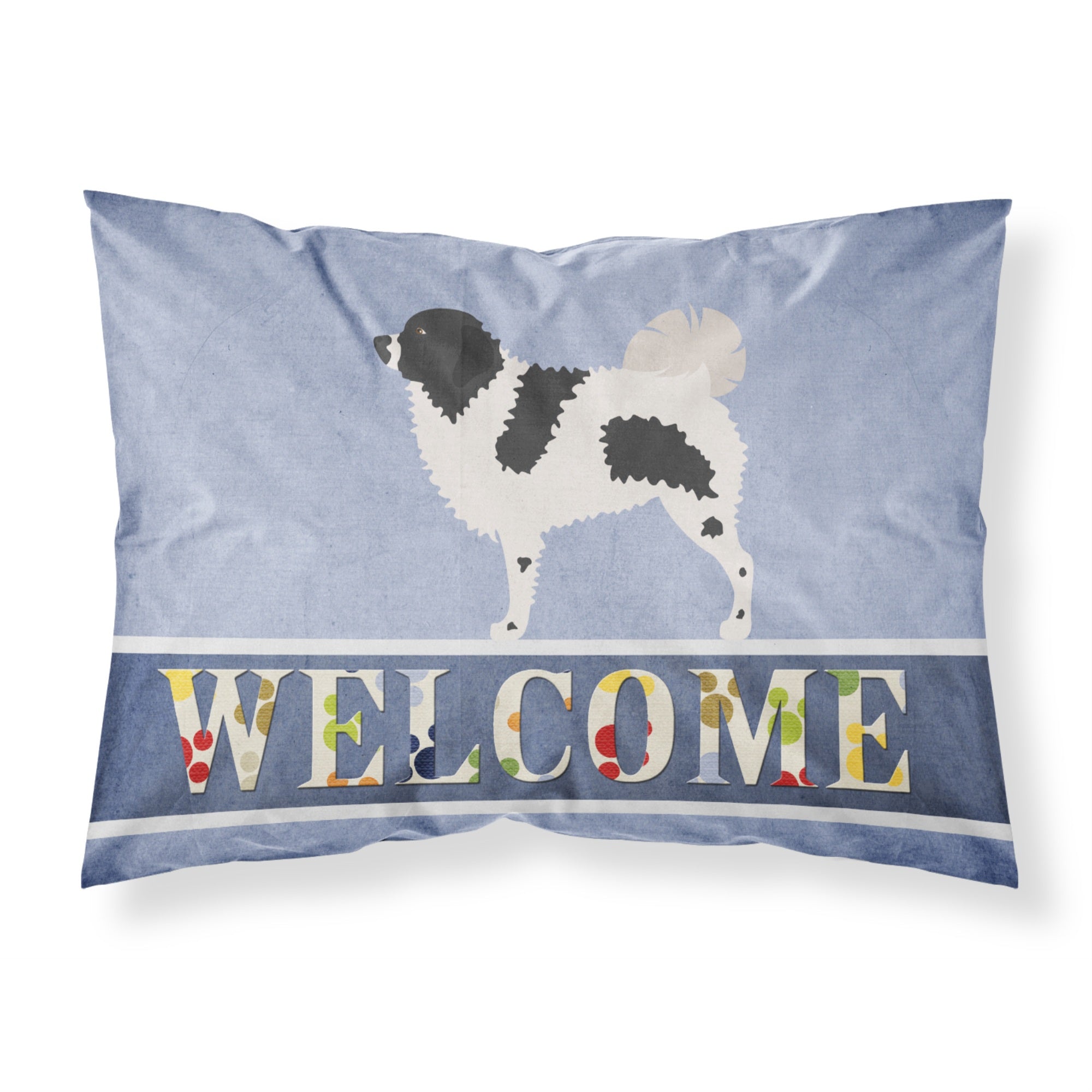 'Caroline'S Treasures Wetterhoun Frisian Water Dog Pillowcase, Standard, Welcome'