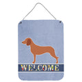 CarolineS Treasures Bavarian Mountain Hound Welcome Metal Print, 16 Inch  Inch  X 12 Inch  Inch , Multicolor