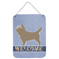 CarolineS Treasures Cairn Terrier Welcome Metal Print, 16 Inch  Inch  X 12 Inch  Inch , Multicolor