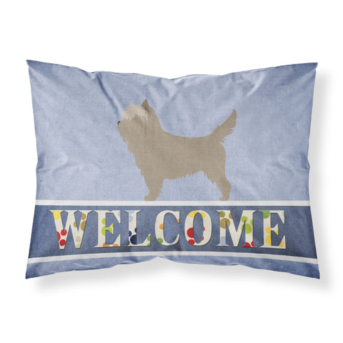 'Caroline'S Treasures Welcome Cairn Terrier Pillowcase, Standard'