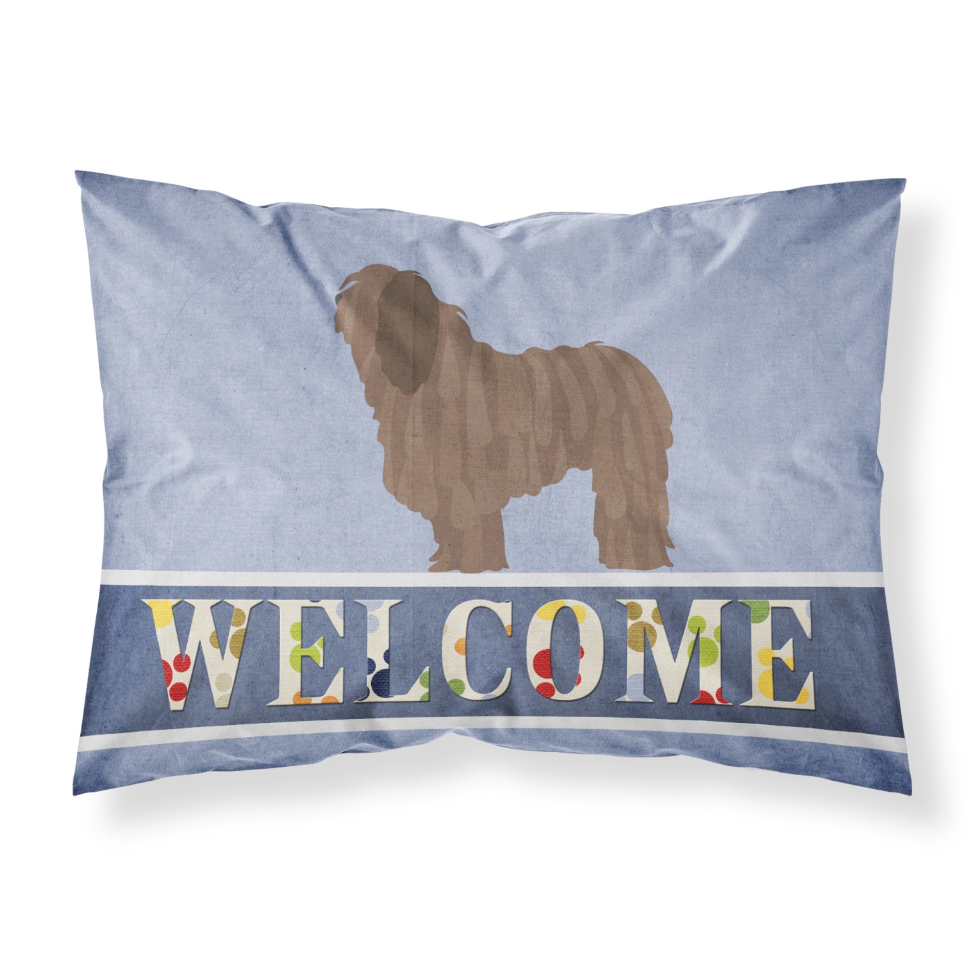 'Caroline'S Treasures Bergamasco Shepherd Welcome Pillowcase, Standard,'