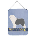 CarolineS Treasures Old English Sheepdog Bobtail Metal Print, 16 Inch  Inch  X 12 Inch  Inch , Multicolor