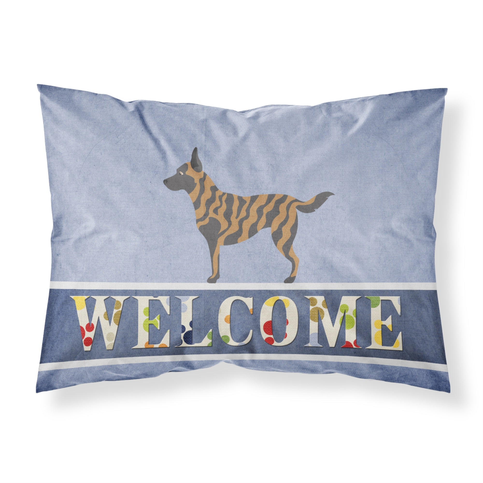 'Caroline'S Treasures Dutch Shepherd Welcome Pillowcase, Standard,'