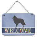 CarolineS Treasures Groenendael Belgian Shepherd Metal Print, 8 Inch  Inch  X 12 Inch  Inch , Multicolor