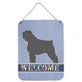 CarolineS Treasures Bouvier Des Flandres Welcome Metal Print, 16 Inch  Inch  X 12 Inch  Inch , Multicolor