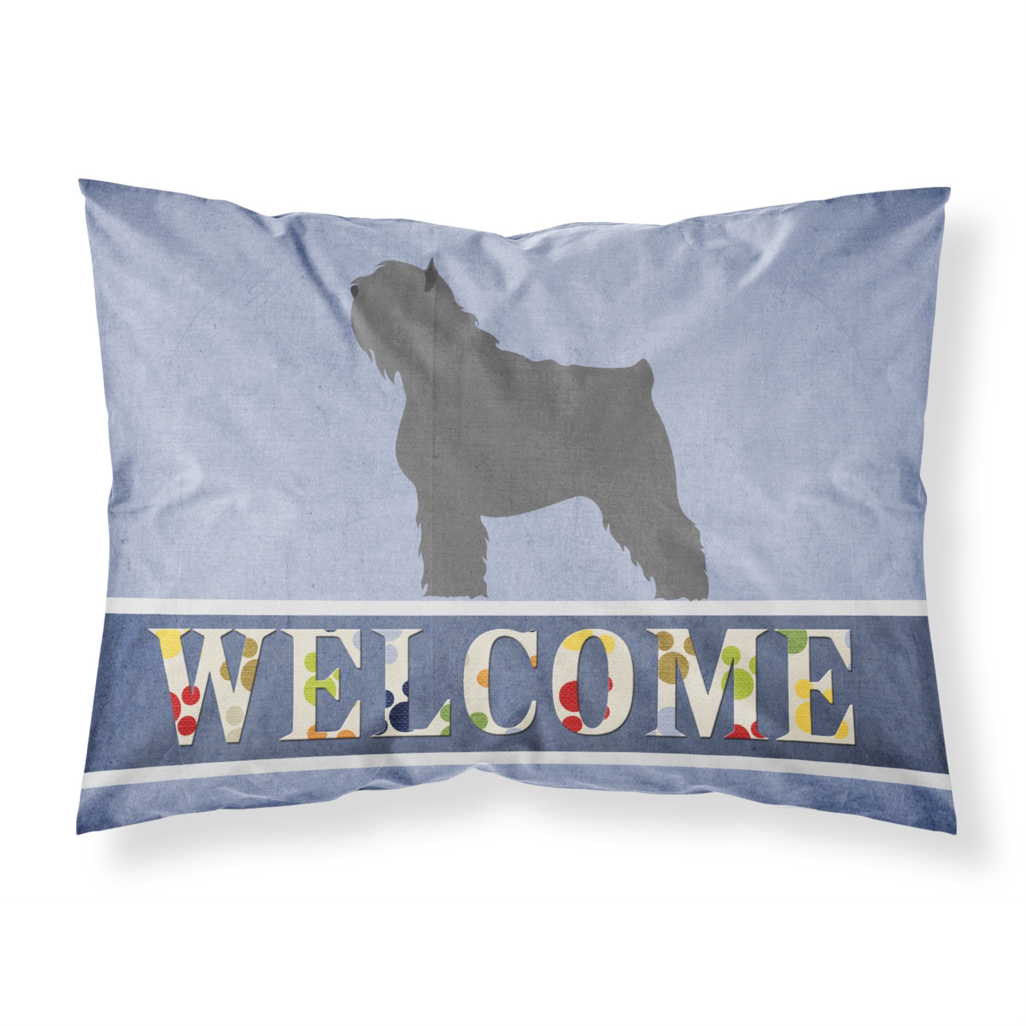 'Caroline'S Treasures Bouvier Des Flandres Welcome Pillowcase, Standard,'