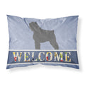 'Caroline'S Treasures Bouvier Des Flandres Welcome Pillowcase, Standard,'