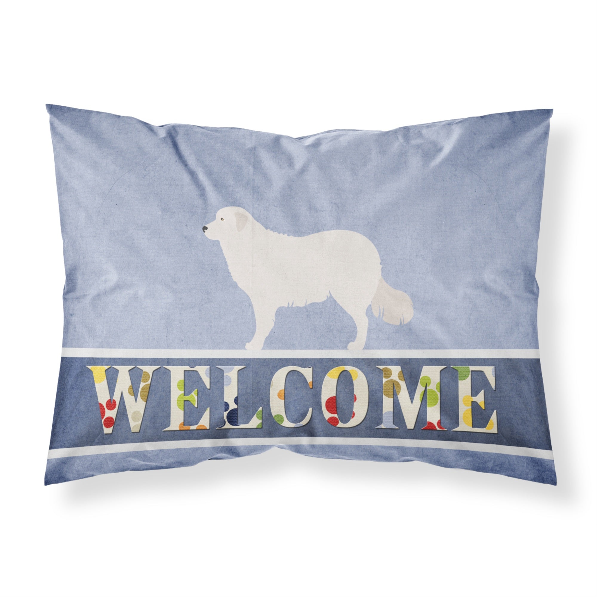 'Caroline'S Treasures Welcome Kuvasz Pillowcase, Standard'