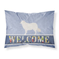 'Caroline'S Treasures Welcome Kuvasz Pillowcase, Standard'