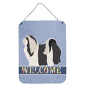 CarolineS Treasures Havanese Welcome Metal Print, 16 Inch  Inch  X 12 Inch  Inch , Multicolor