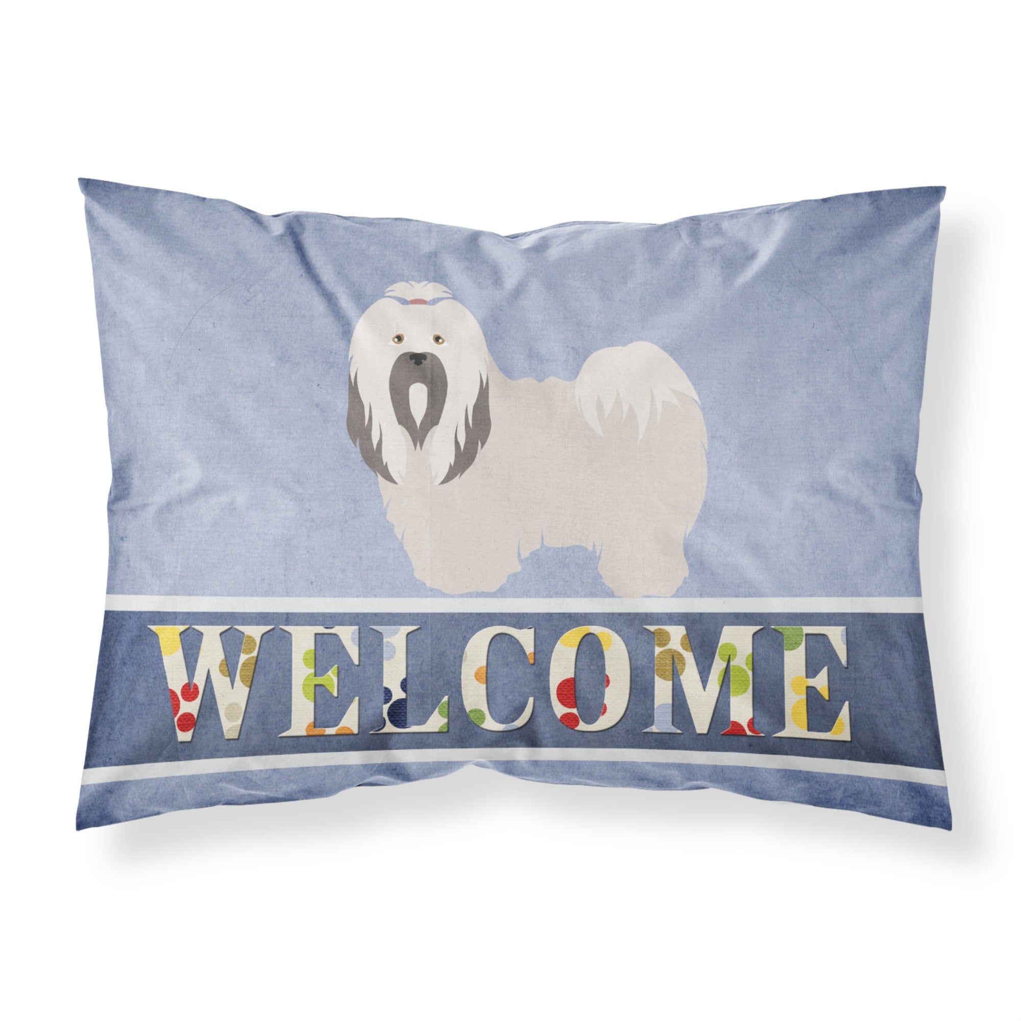 'Caroline'S Treasures Lhasa Apso Welcome Pillowcase, Standard,'