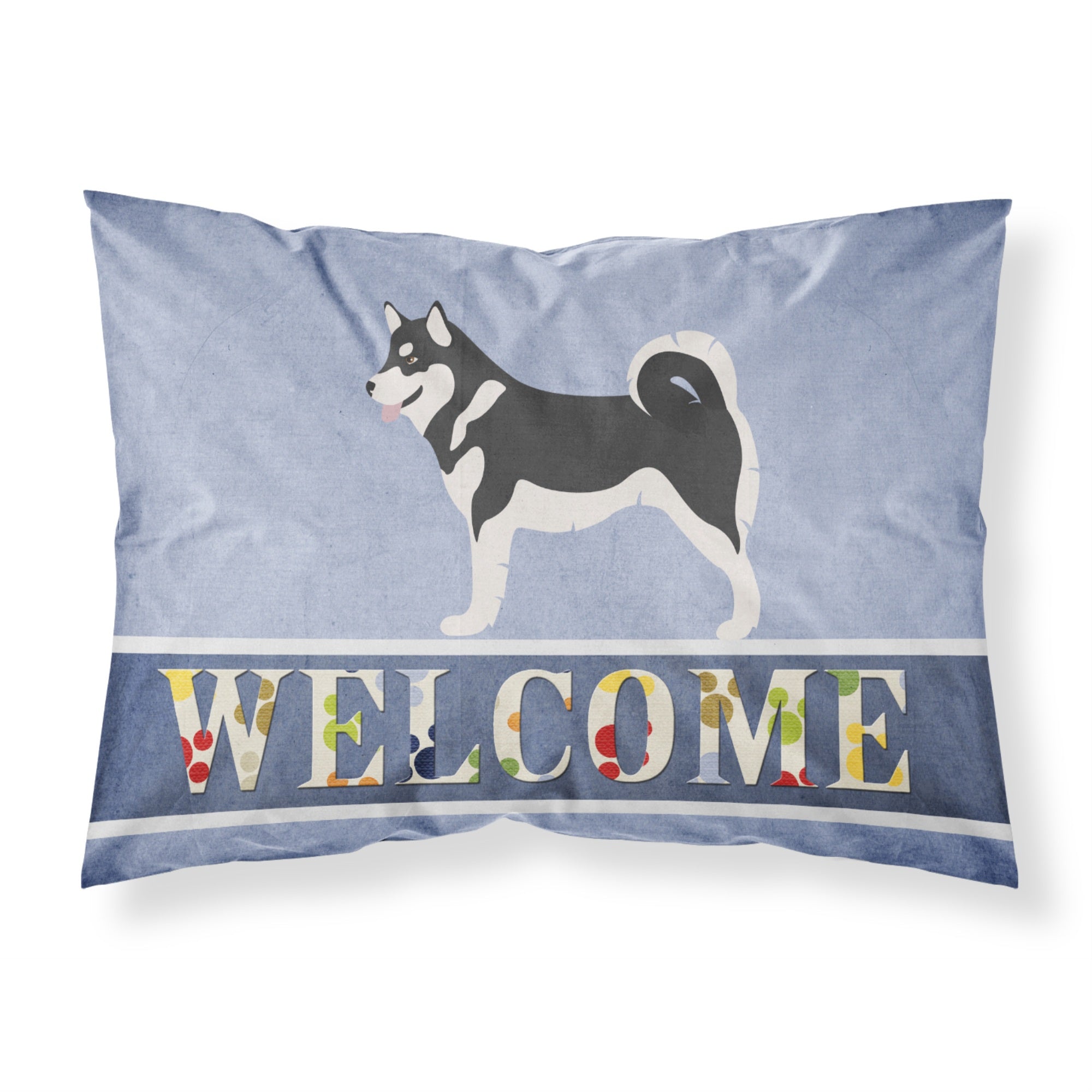 'Caroline'S Treasures Alaskan Malamute Welcome Pillowcase, Standard,'