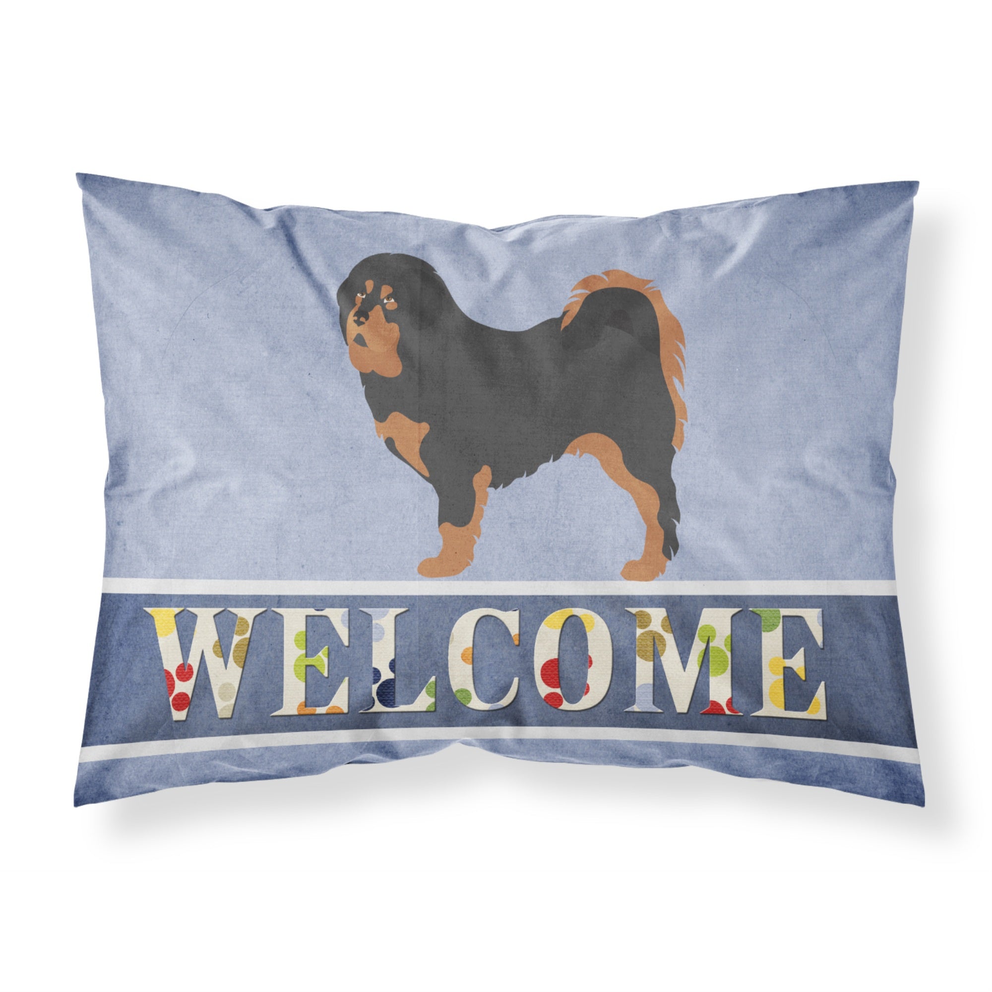 'Caroline'S Treasures Tibetan Mastiff Welcome Pillowcase, Standard,'