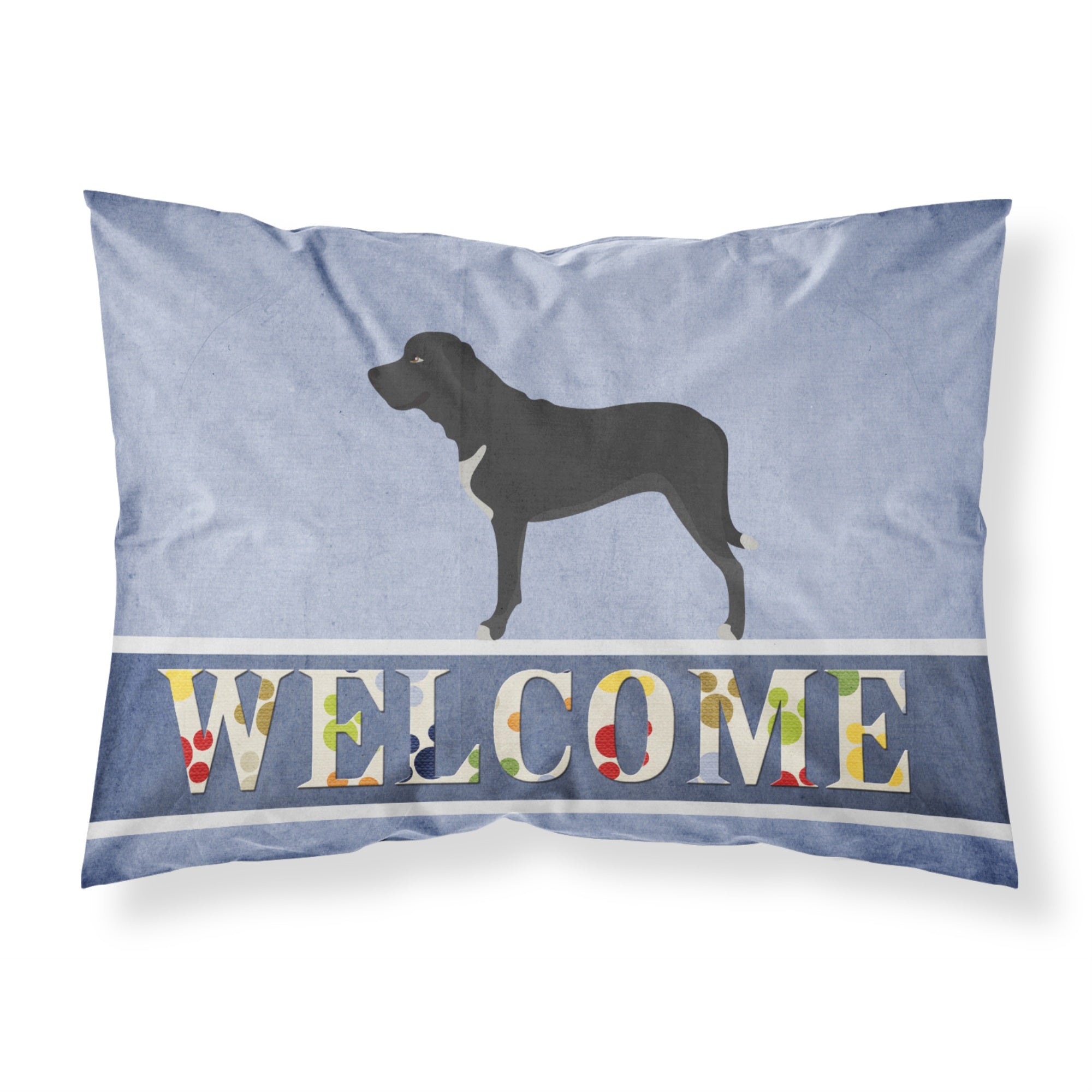 'Caroline'S Treasures Broholmer Danish Mastiff Pillowcase, Standard, Welcome'