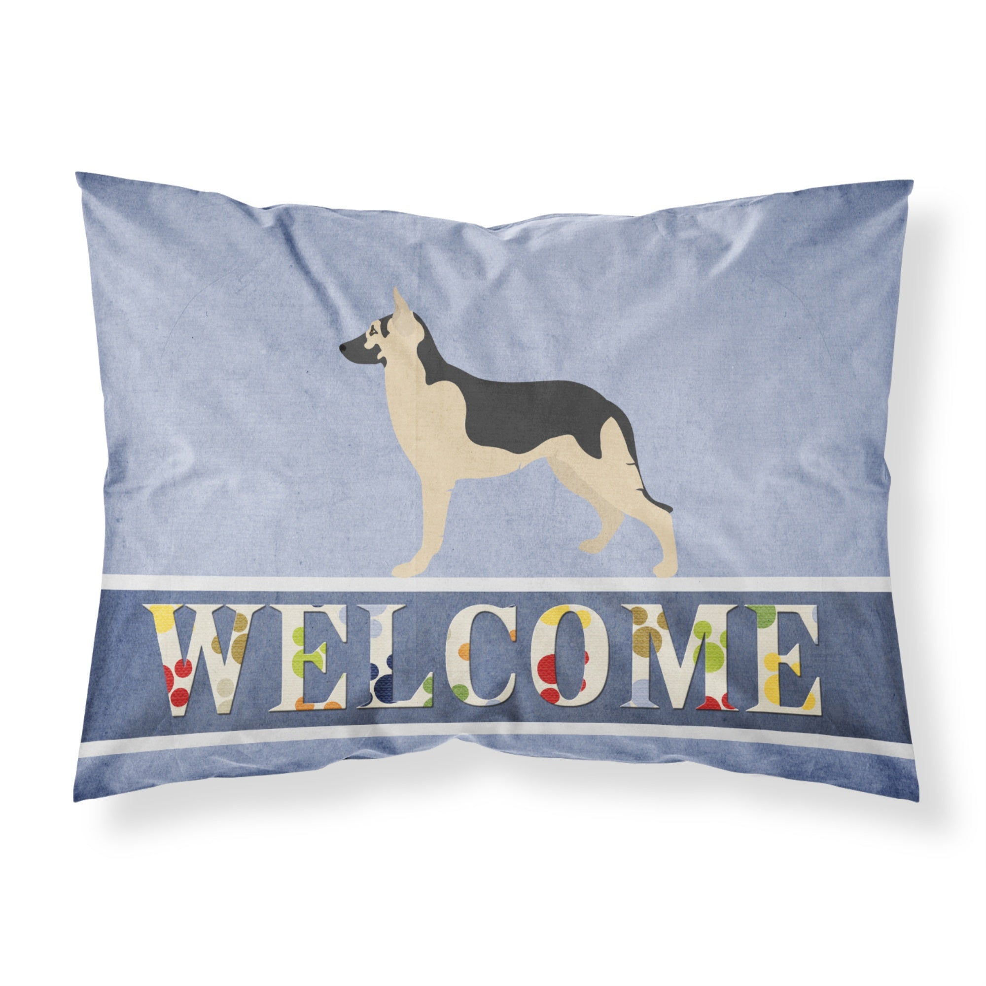 'Caroline'S Treasures Welcome German Shepherd Pillowcase, Standard'