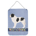 CarolineS Treasures Landseer Welcome Metal Print, 16 Inch  Inch  X 12 Inch  Inch , Multicolor