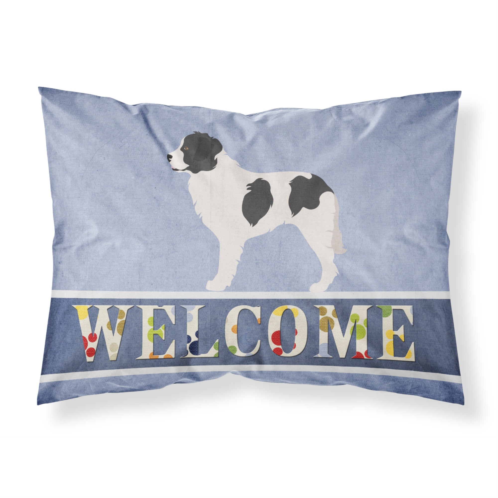 'Caroline'S Treasures Welcome Landseer Pillowcase, Standard'