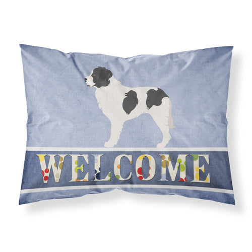 'Caroline'S Treasures Welcome Landseer Pillowcase, Standard'