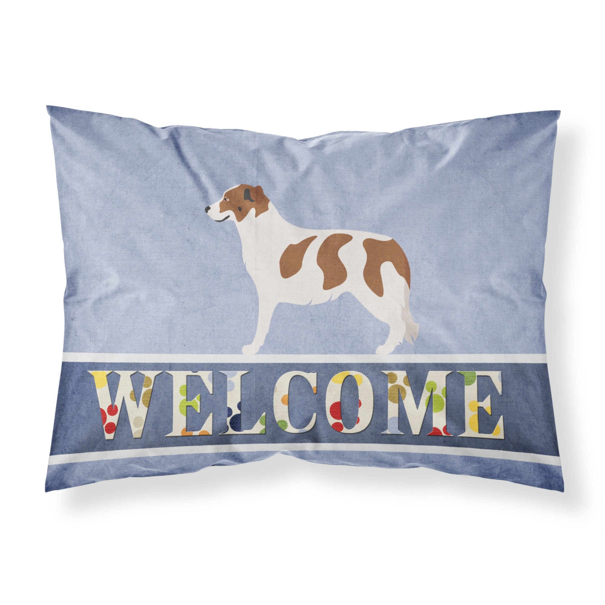 'Caroline'S Treasures Aidi Atlas Mountain Dog Pillowcase, Standard, Welcome'