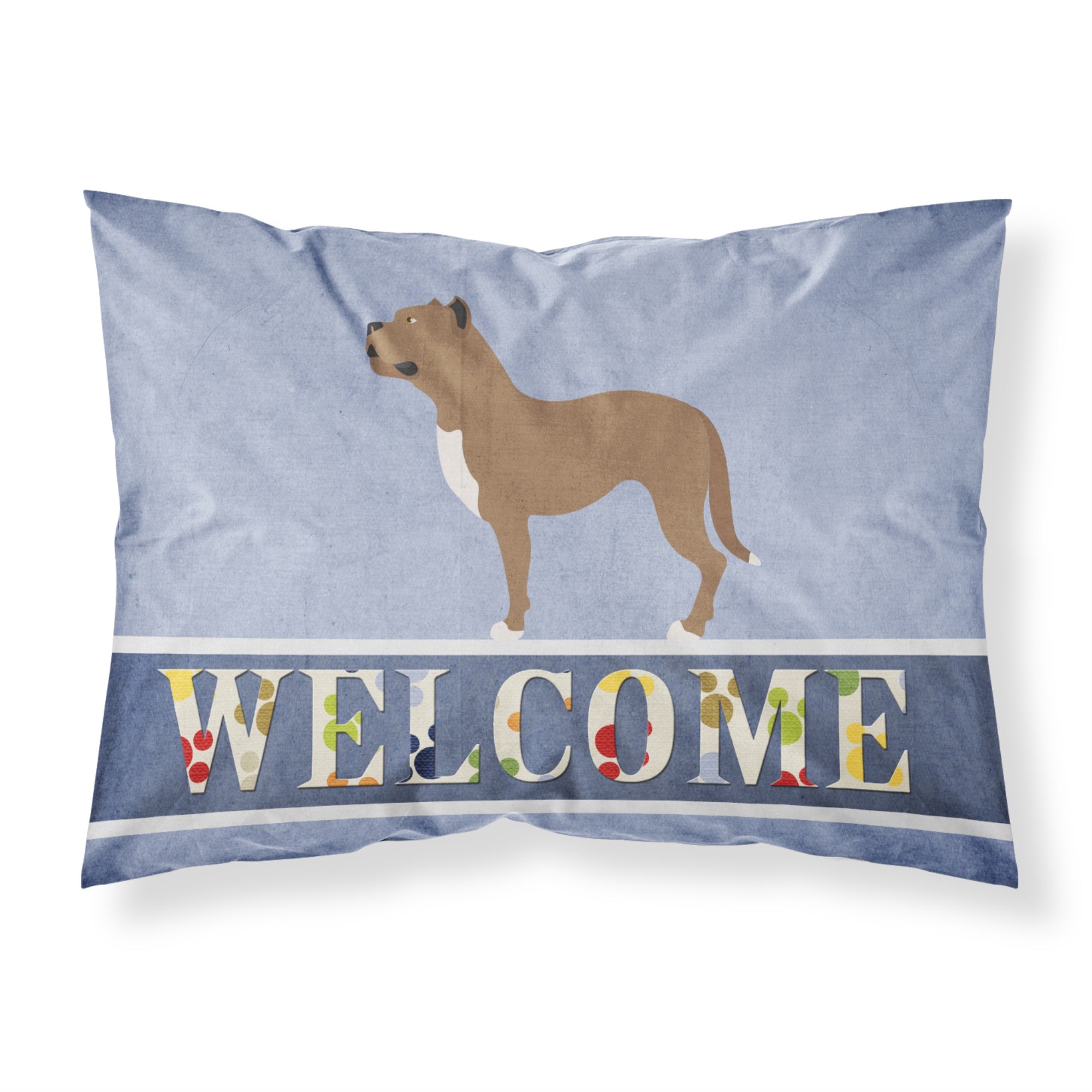'Caroline'S Treasures Perro De Presa Canario Pillowcase, Standard, Welcome'