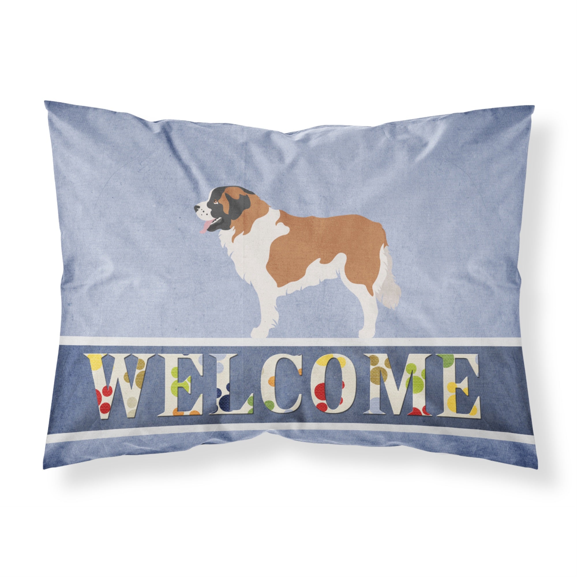 'Caroline'S Treasures Moscow Watchdog Pillowcase, Standard, Welcome'