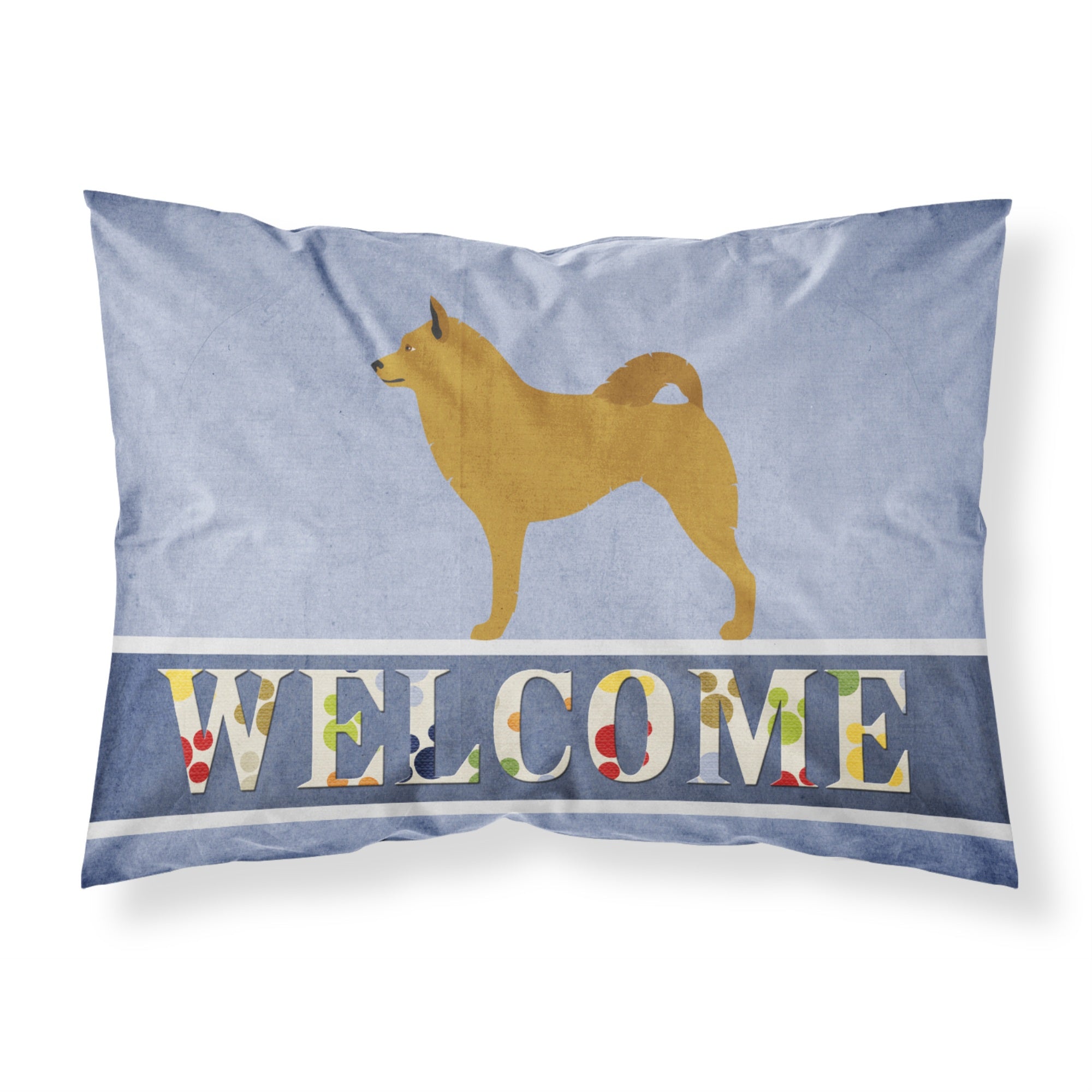 'Caroline'S Treasures Welcome Finnish Spitz Pillowcase, Standard'