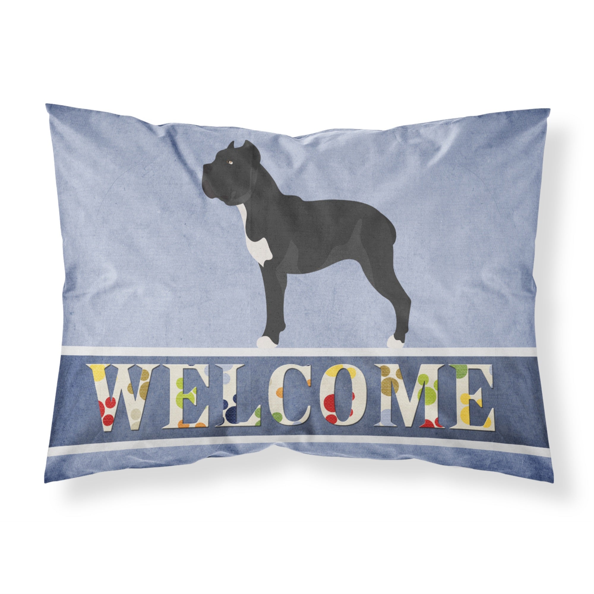 'Caroline'S Treasures Cane Corso Welcome Pillowcase, Standard,'