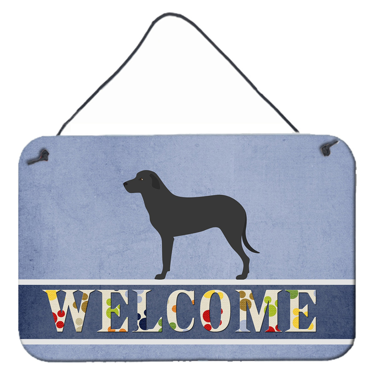 CarolineS Treasures Majorca Shepherd Dog Metal Print, 8 Inch  Inch  X 12 Inch  Inch , Multicolor